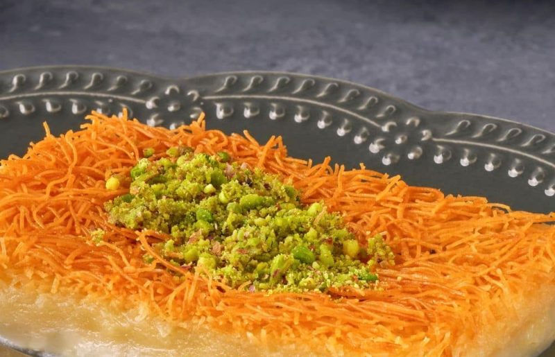 Knafeh authentic arabian food